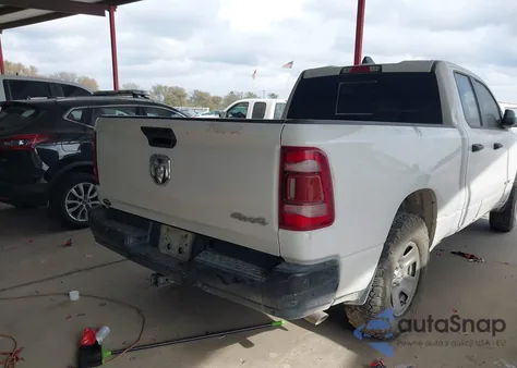 2022 Ram 1500 Tradesman 4X4 6'4 Box из США, поврежденный, VIN 1C6SRFCT5NN426114